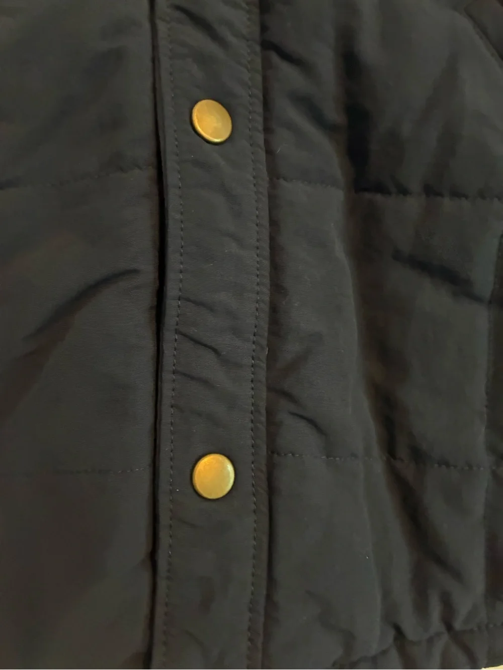 Patagonia Quilted Shacket Jacket Kids Boys Size 12 Navy Blue Coat